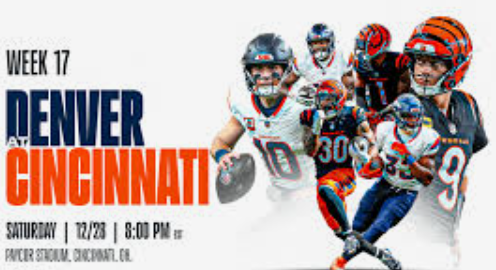 Bengals vs Broncos live game highlights 2025