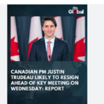 justin trudeau resignation