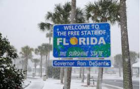 Florida accidental Weather : Pensacola Snow Storm 2025