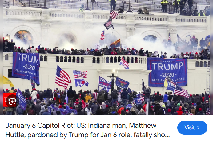 Pardoned January 6 Rioter Shot Dead by Deputy…