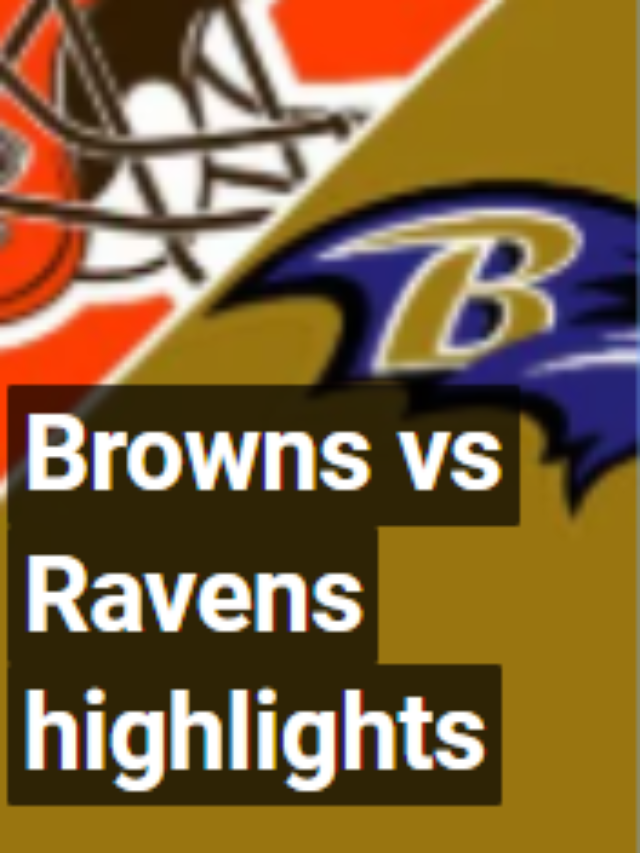 Browns vs Ravens highlights