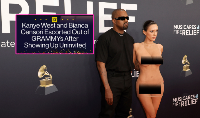 Bianca Censori Grammys