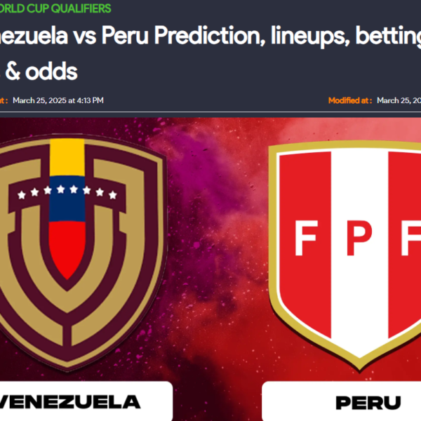 Venezuela vs Peru: A High-Stakes Showdown in the&hellip;