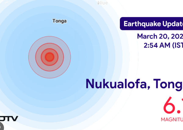 Tonga Island Earthquake: Powerful Tremor Strikes the Pacific…