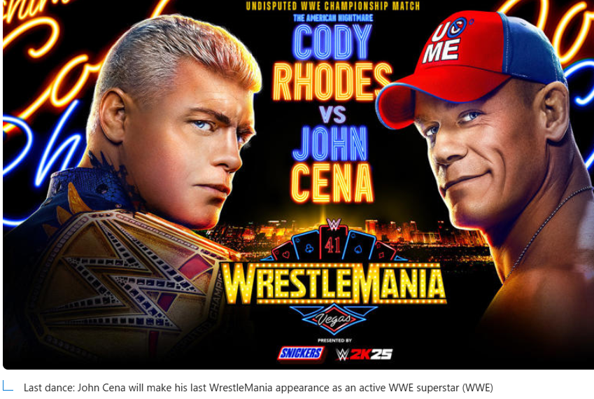  WrestleMania 2025