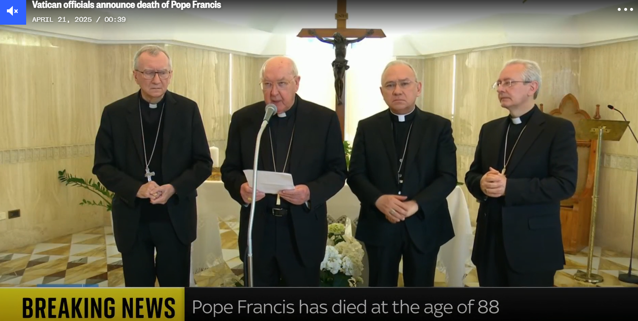 pope francis dies