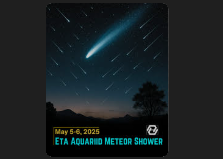 🔥 Halley’s Comet 2025: The Celestial Spectacle Set to Dazzle Earth with Meteor Shower in May 2025 🌠