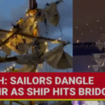 🚨 When Steel Meets Ship: Mexican Navy Ship Collided With Brooklyn Bridge, Shaking Up New York’s Iconic Landmark