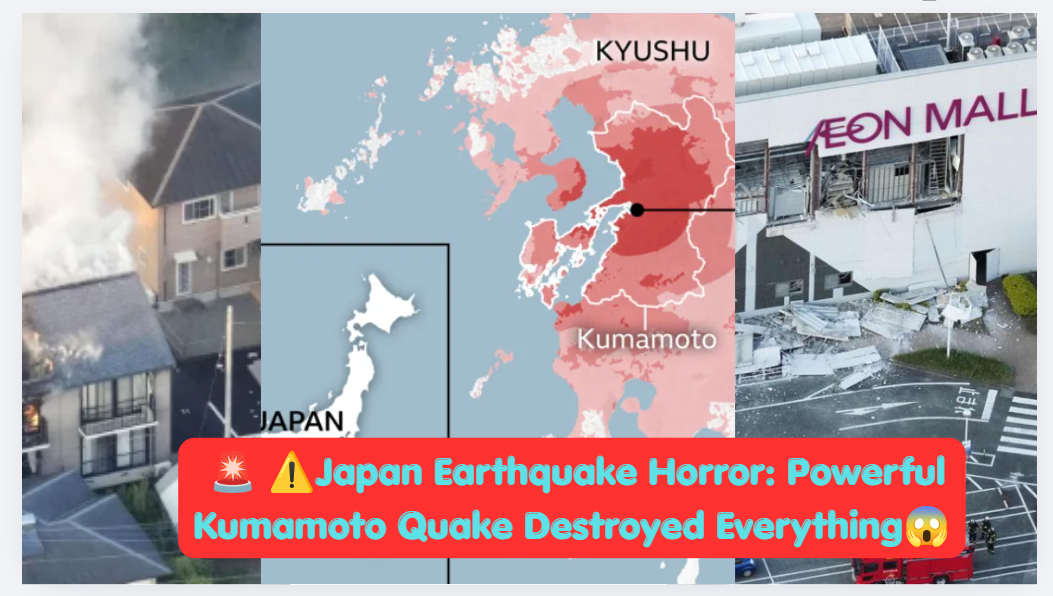 Japan Earthquake Today: Powerful Kumamoto Quake Triggers Panic, Damages Buildings, and Sparks Massive Rescue Effort