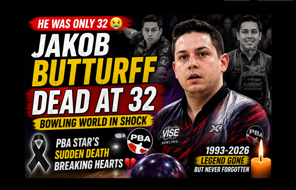 Jakob Butturff Dies at 32: PBA Star’s Sudden Death Shocks Bowling World as Tributes Pour In