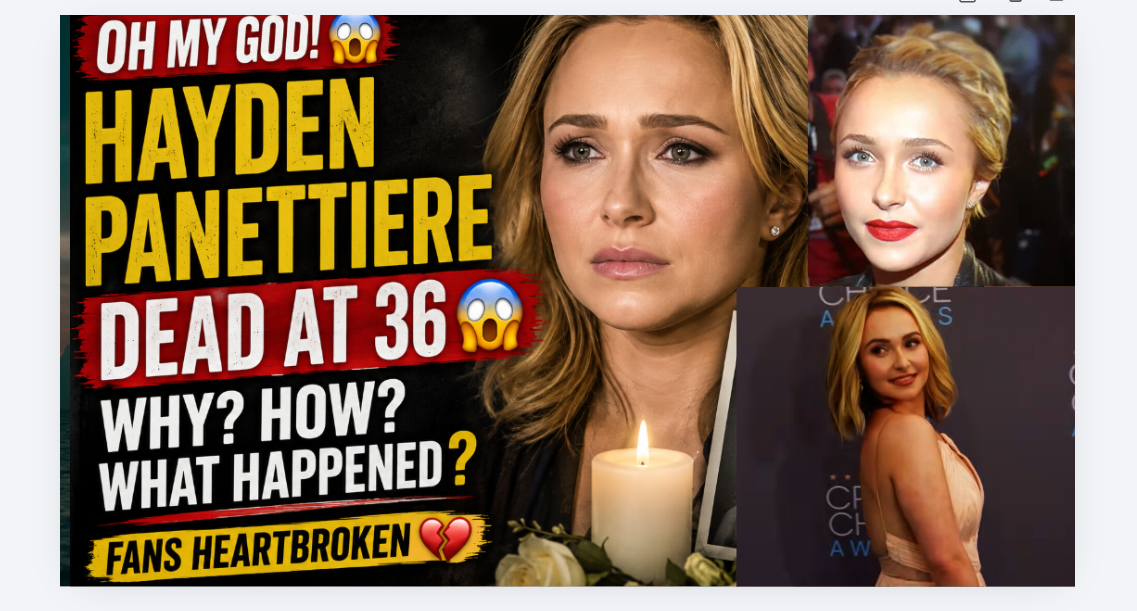 Hayden Panettiere Death: Actress Dies at 36 as Questions Surround Sudden Passing